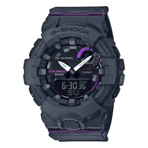 Casio G-Shock S Series G-Squad Bluetooth¶ô¶¸ Grey Resin Band Watch GMAB800-8A GMA-B800-8A