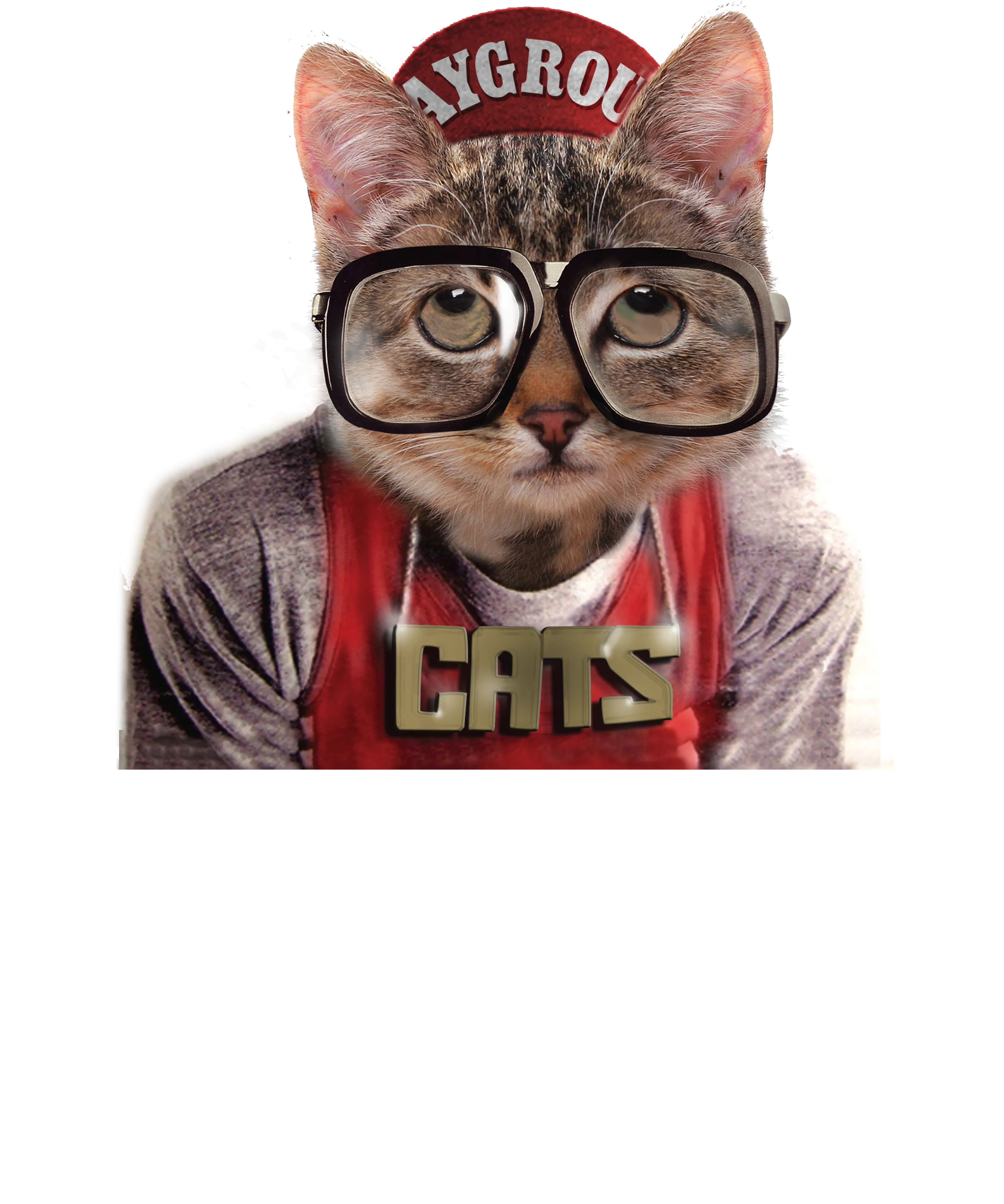 CAT FROM MARS MEN'S RINGER TEE