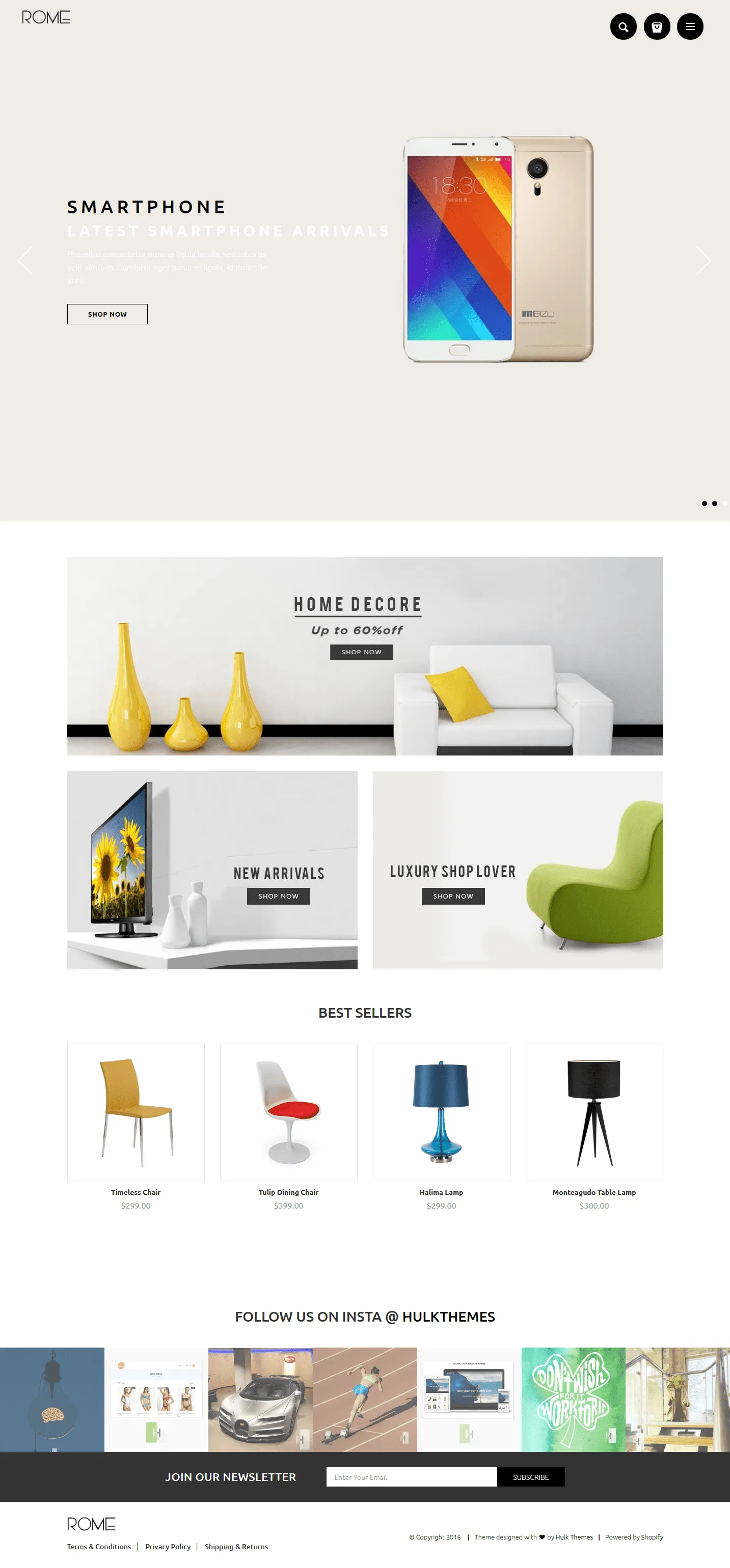 Cosmetics Shopify Theme - Rome - HulkApps