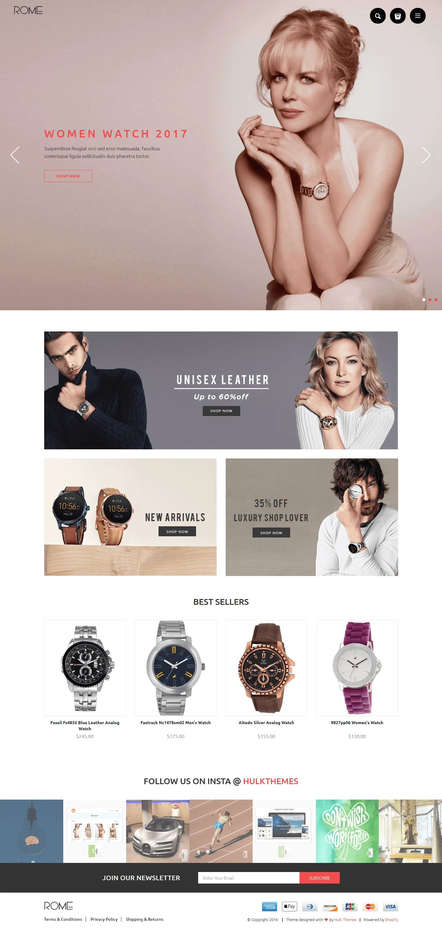 Cosmetics Shopify Theme - Rome - HulkApps