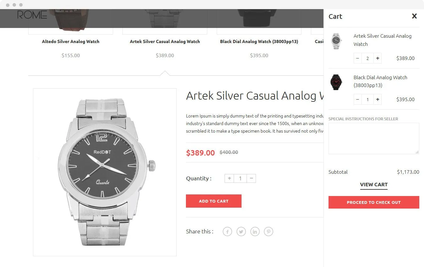 Cosmetics Shopify Theme - Rome - HulkApps