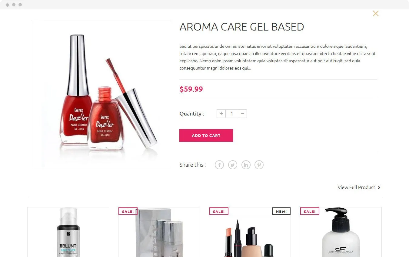 Cosmetics Shopify Theme - Rome - HulkApps