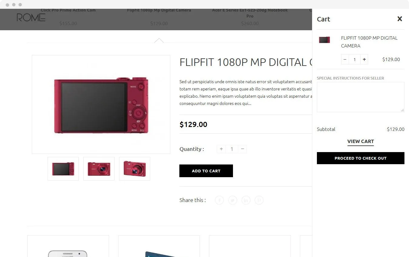 Cosmetics Shopify Theme - Rome - HulkApps
