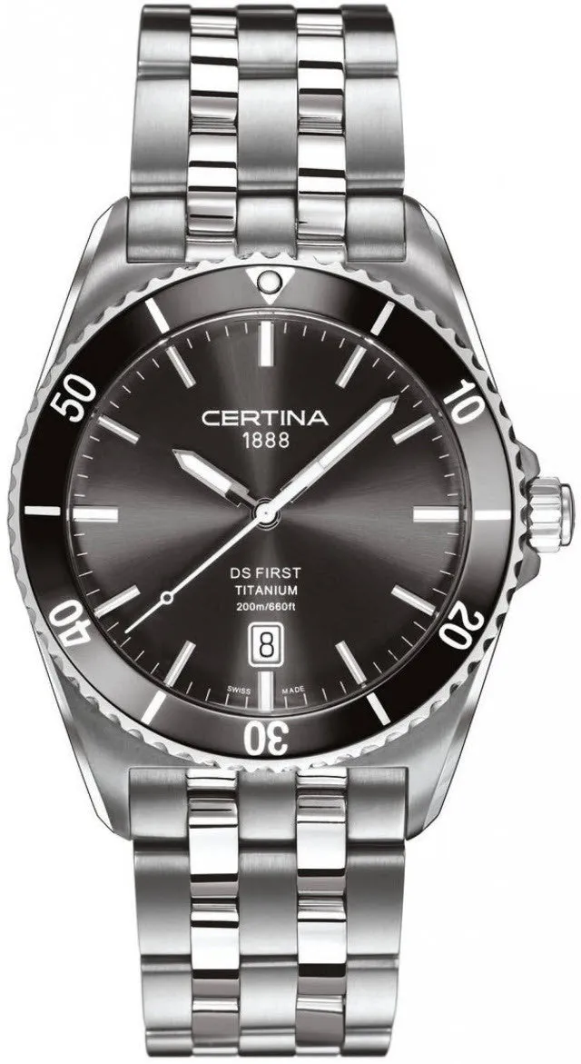 CRT Watch DS First Gent Ceramic Quartz