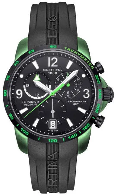 CRT Watch DS Podium Big Size Chrono GMT Aluminium Quartz