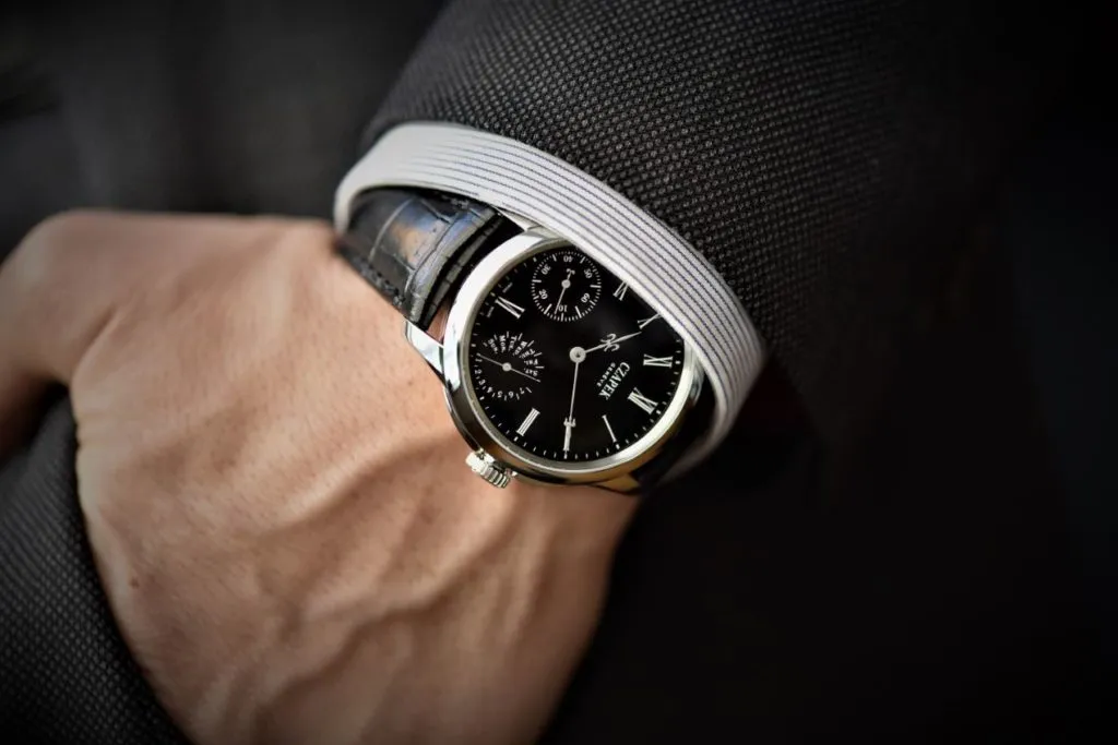 CZP Watch Quai Des Bergues Steel Black Enamel S Limited Edition