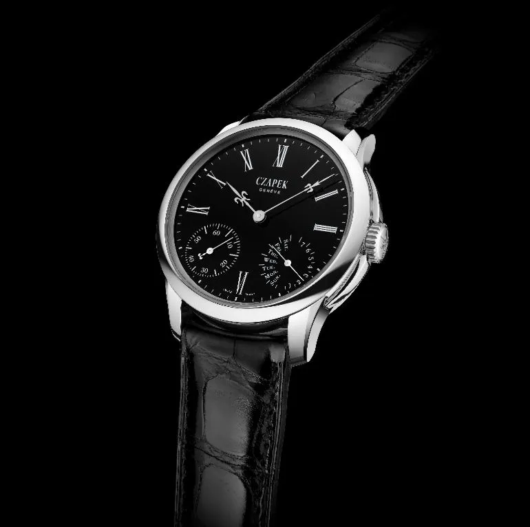 CZP Watch Quai Des Bergues Steel Black Enamel S Limited Edition