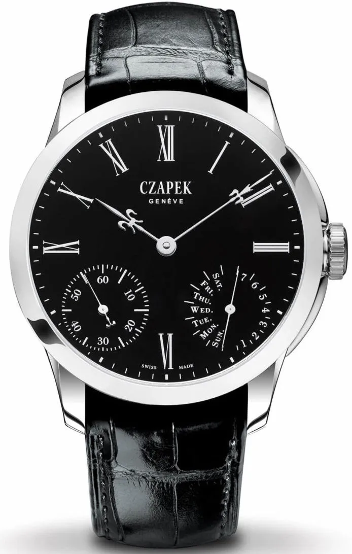 CZP Watch Quai Des Bergues Steel Black Enamel S Limited Edition