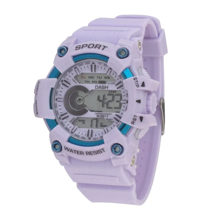 Dash Colorful Sports Electronic Watch Stylish and Versatile Student Running Watrproof Watch Net Red Horse Caron Kids Watch