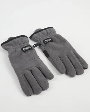 Diesel Grey Gloves AG23699MW