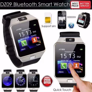 DZ09 Bluetooth Smart Watch 2G GSM SIM Phone Call Support TF Card Camera Wrist Watch