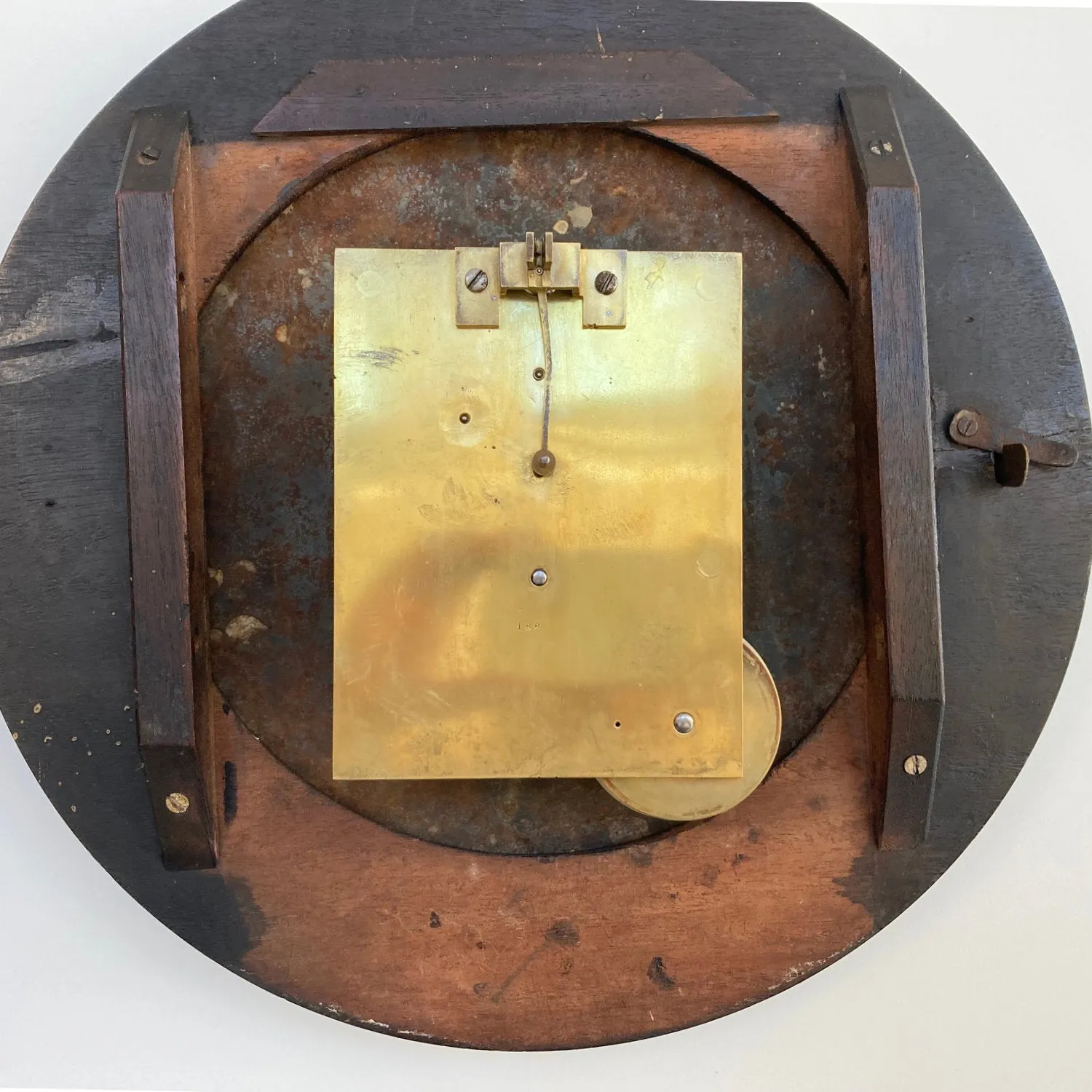 Early Twentieth Century Ebonised Fusee Wall Clock by Camerer Cuss of London