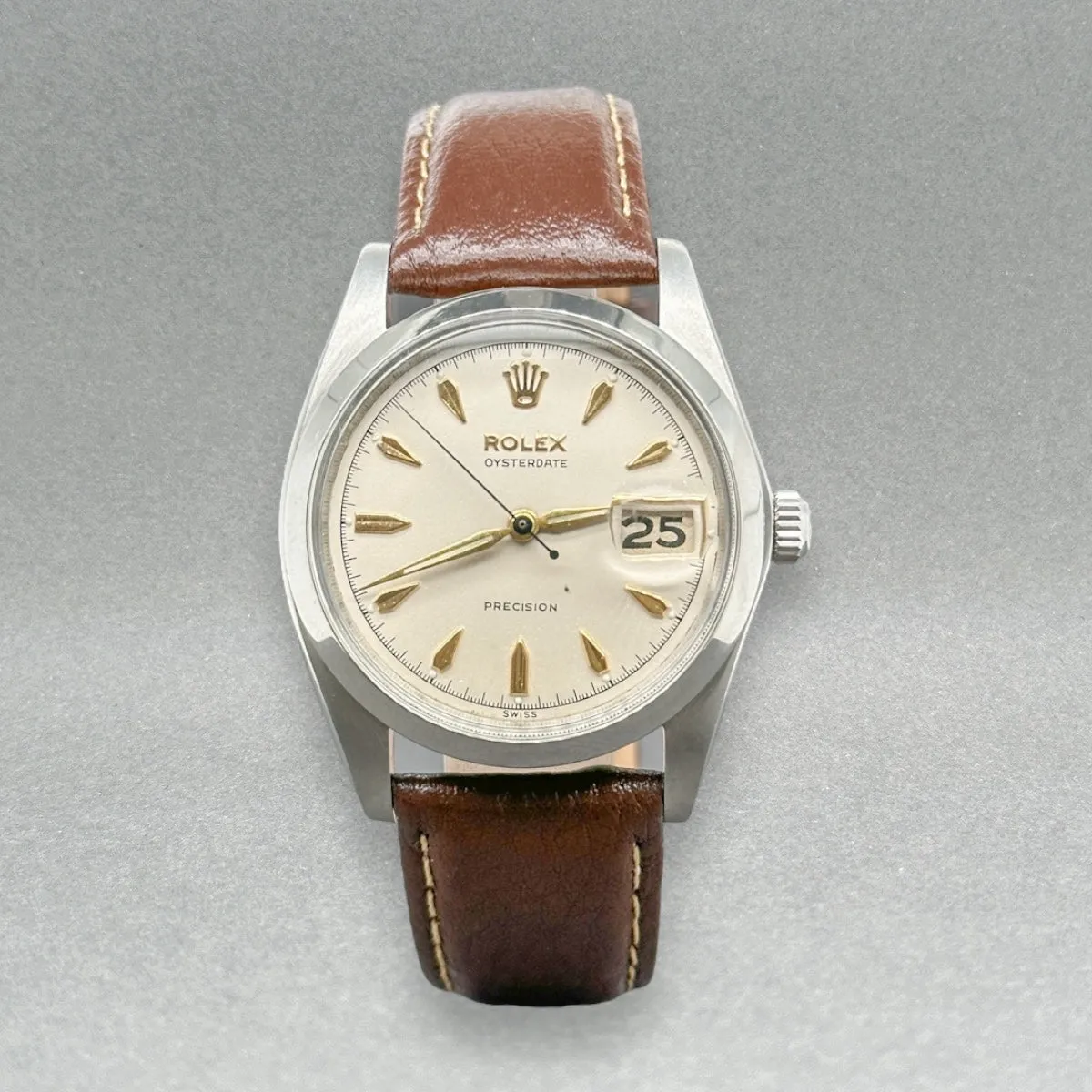 Estate Rolex Oysterdate Precision Men’s Mechanical Watch ref#6694