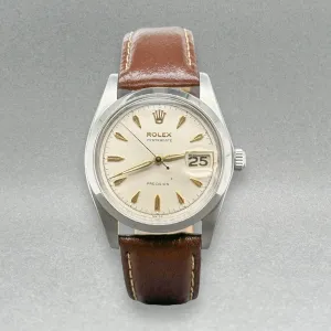 Estate Rolex Oysterdate Precision Men’s Mechanical Watch ref#6694