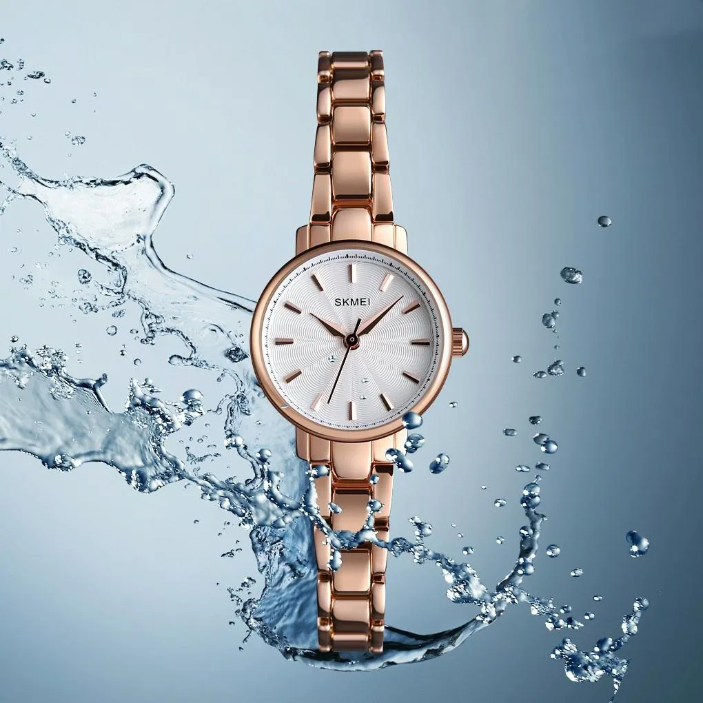 European Fashion Women Quartz Watch with Steel Band - Business and Leisure