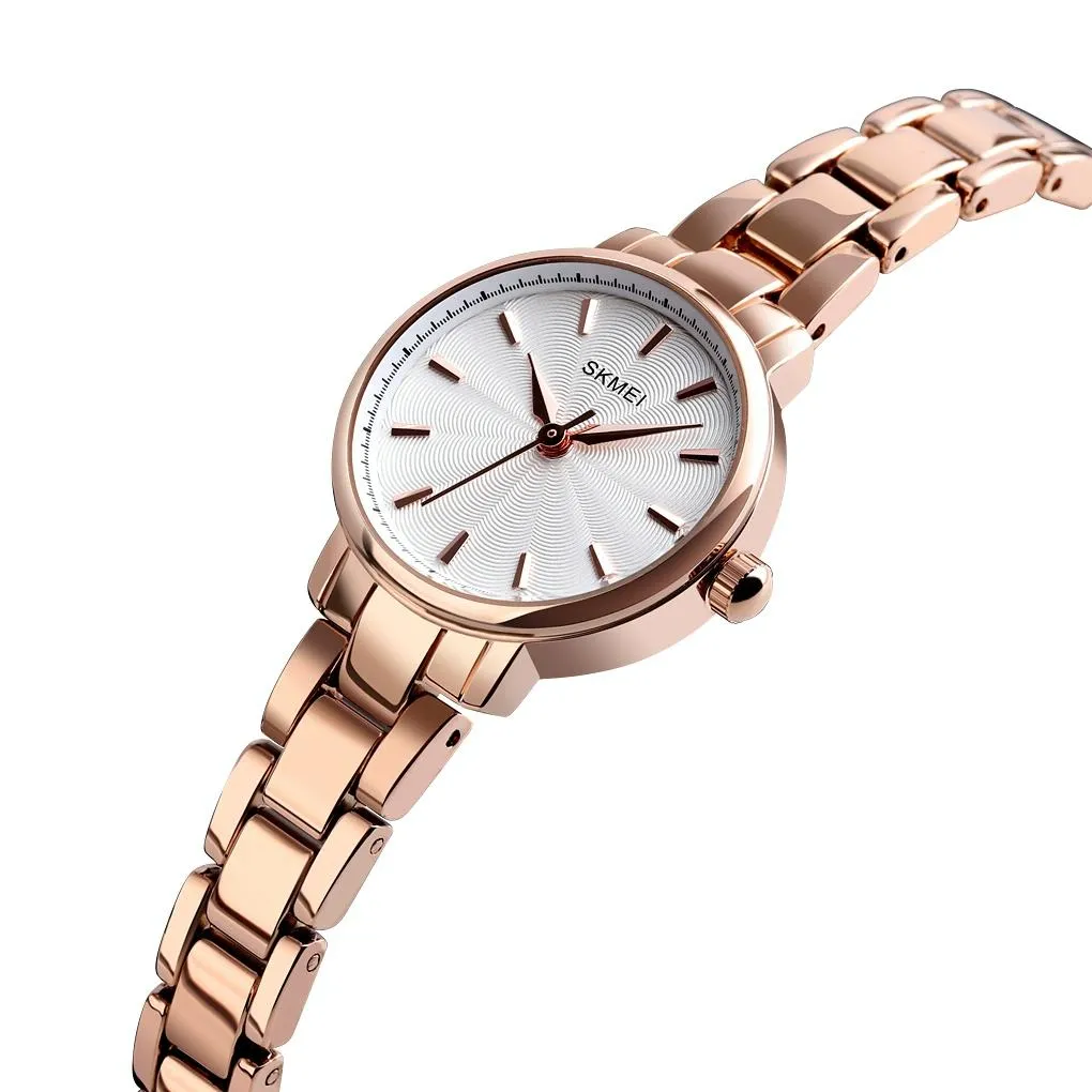 European Fashion Women Quartz Watch with Steel Band - Business and Leisure