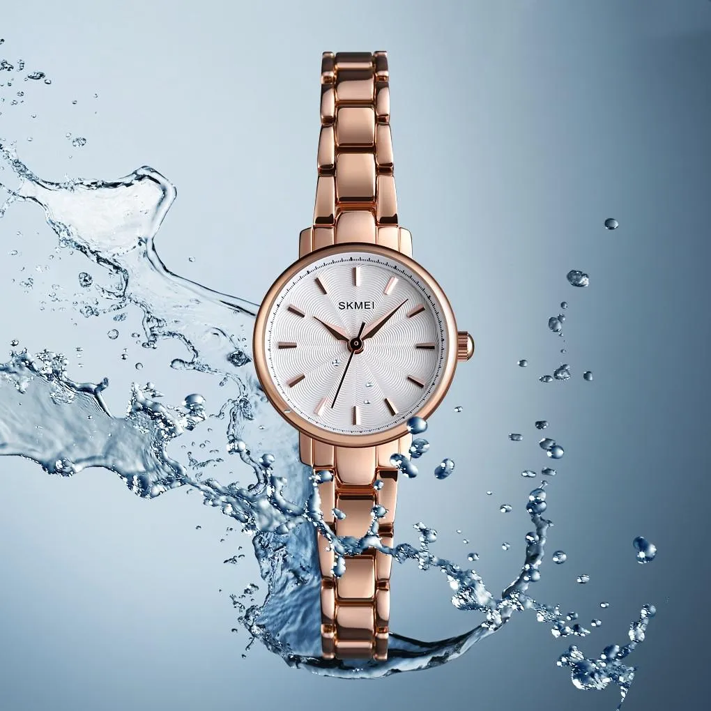 European Fashion Women Quartz Watch with Steel Band - Business and Leisure