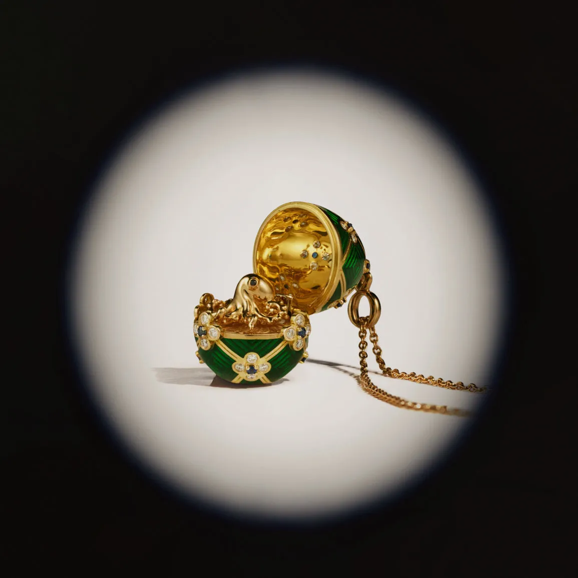 Fabergé x 007 Octopussy Egg Surprise Locket - Special Edition
