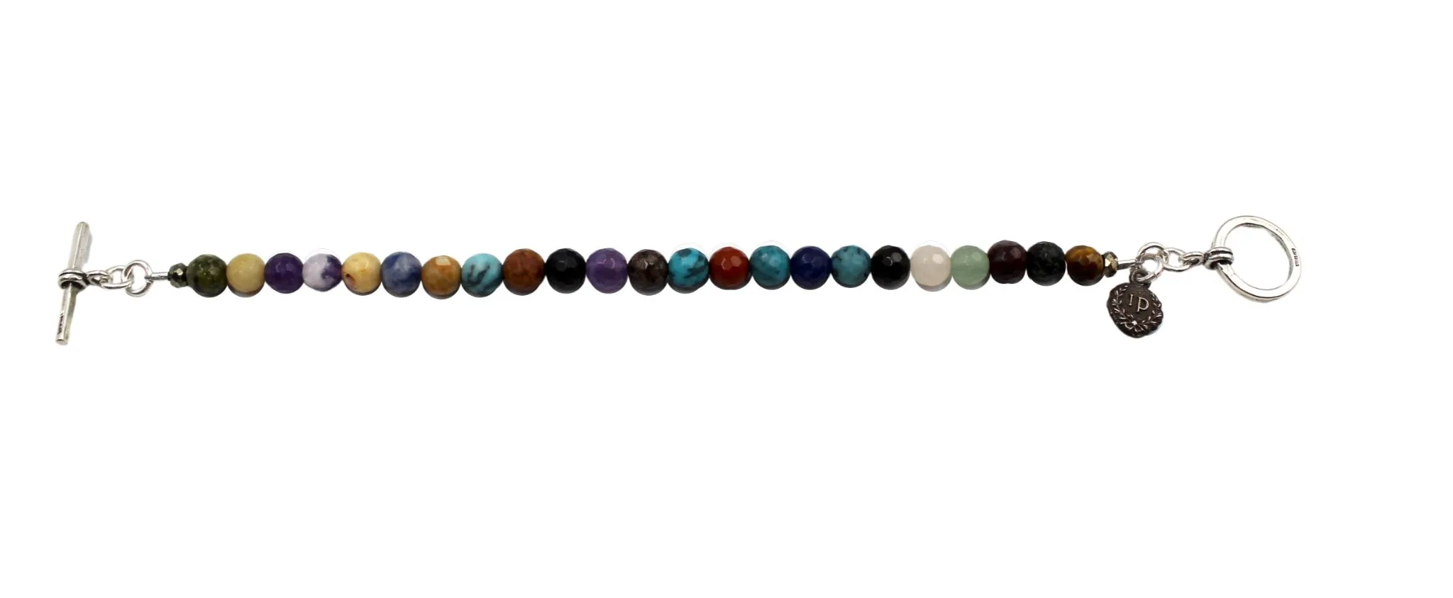 Faceted Multi Stone Bracelet