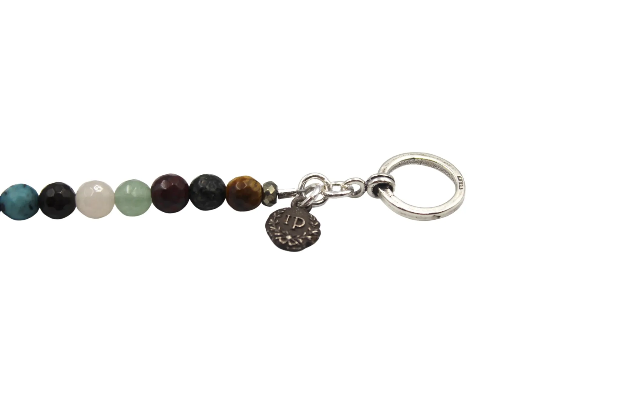 Faceted Multi Stone Bracelet