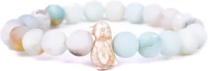 Fahlo Penguin Tracking Bracelet, Elastic, supports Global Penguin Society, one size fits most for Men and Women