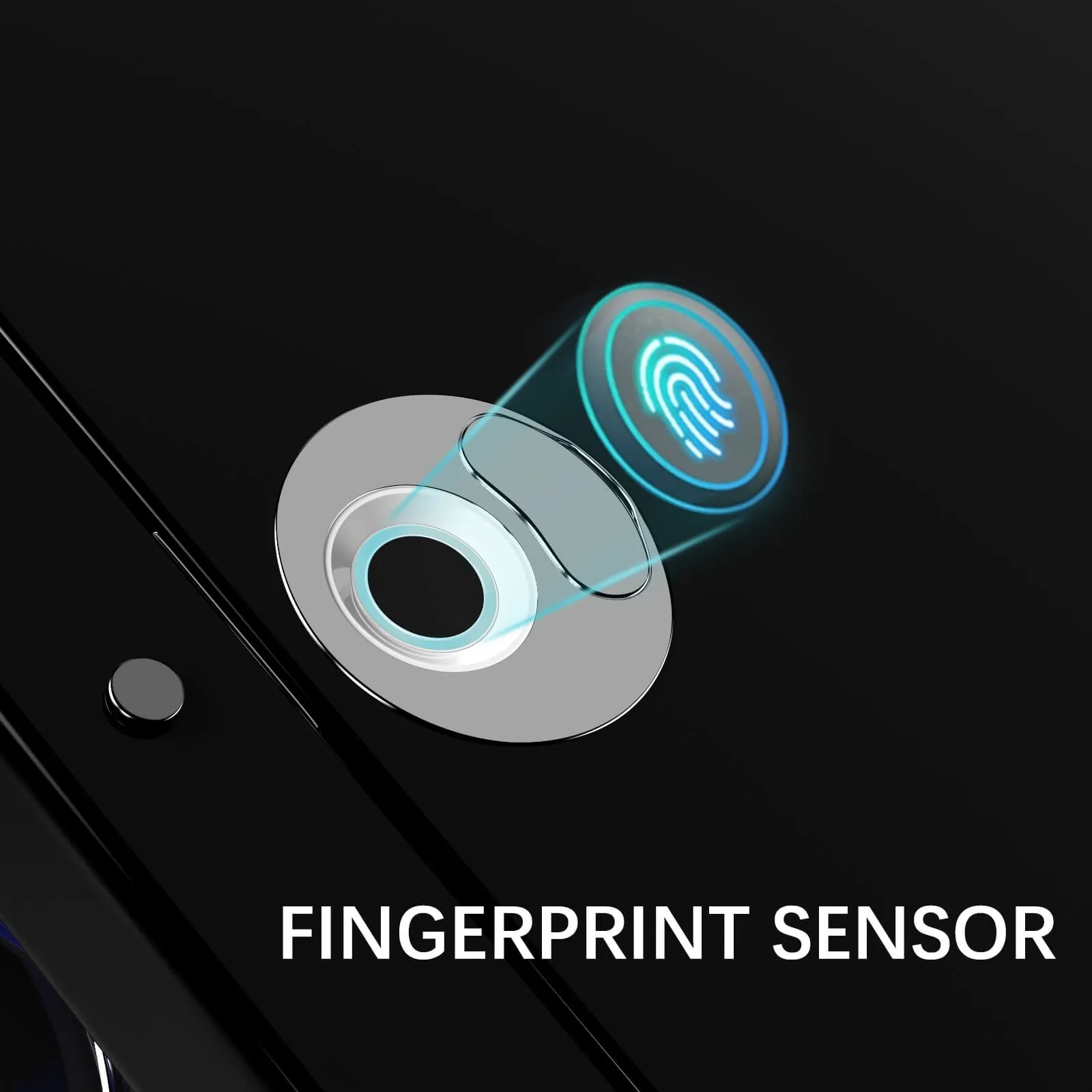Fingerprint Unlock Watch Winder for 3 Slot Winding Spaces Automatic Watches with LCD Touchscreen Control
