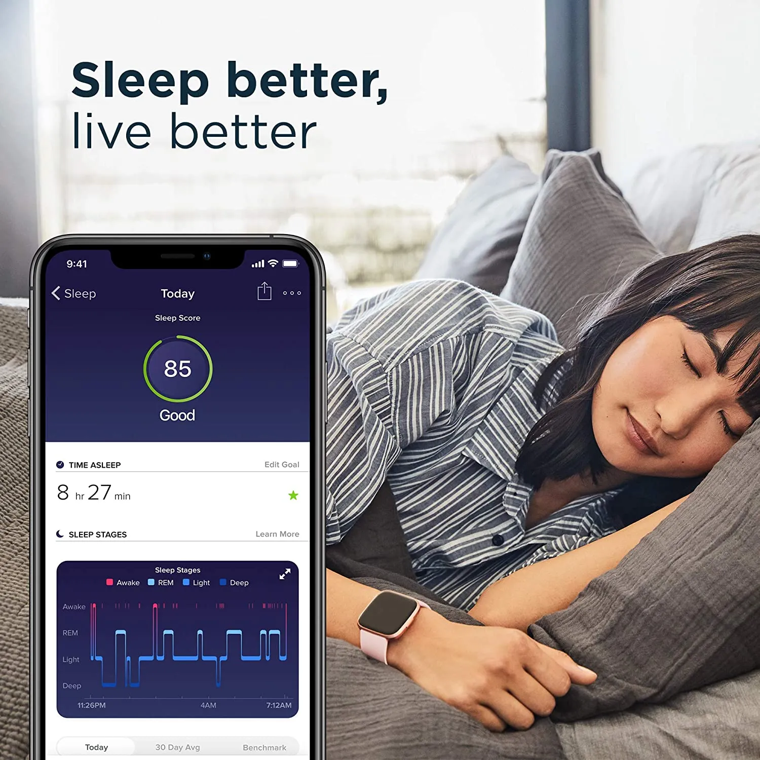 Fitbit Versa 2 (New) - Health and Fitness Smartwatch with Heart Rate, Music, Alexa Built-In