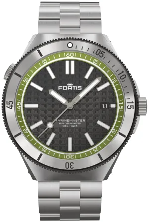 FOR Watch Marinemaster M 44 Woodpecker Green Bracelet