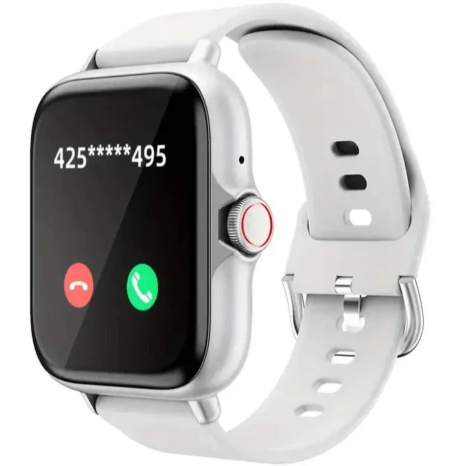 Full Touch Screen Smart Watch with Activity Tracker, Call & Message Functions, Pedometer & More