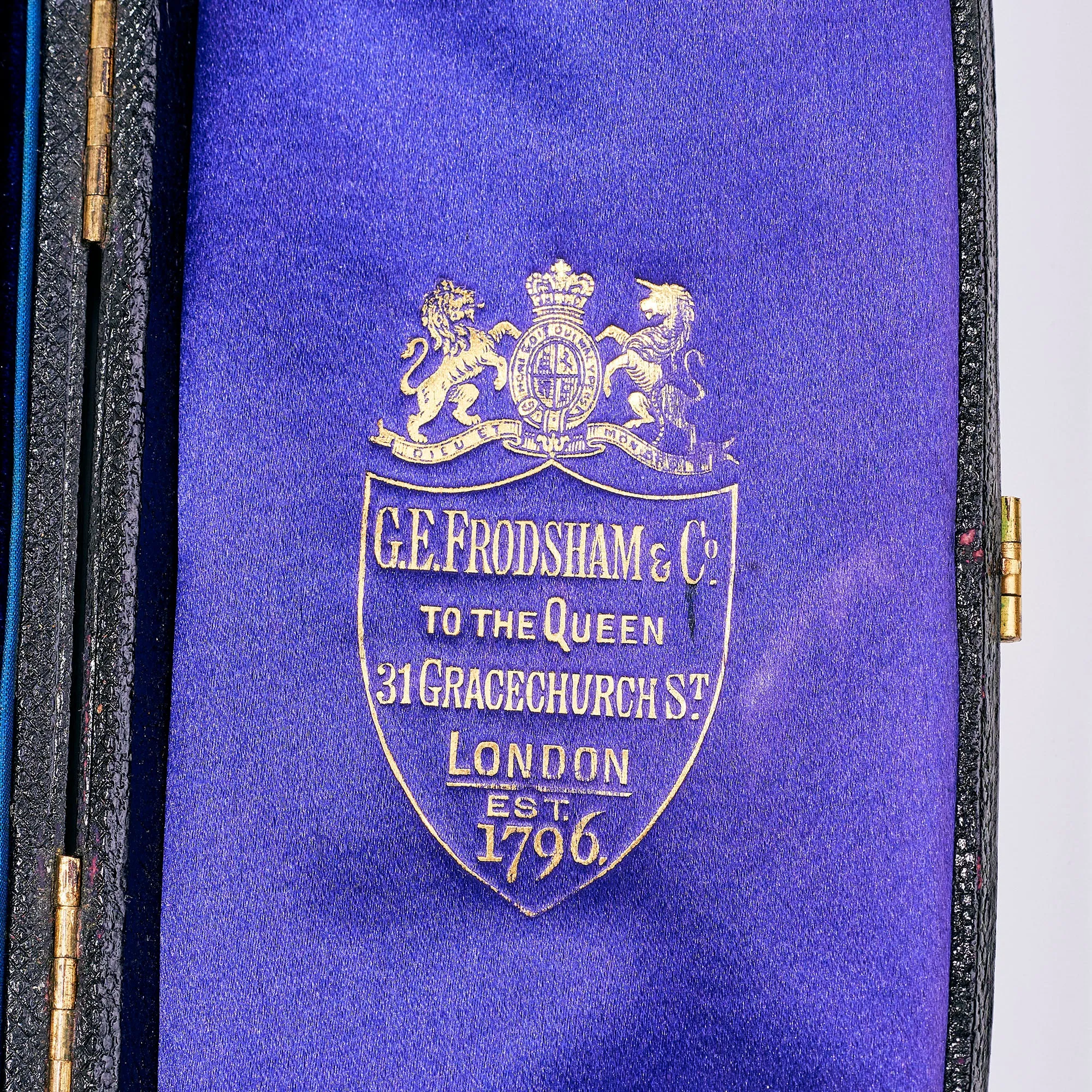 G. E. Frodsham & Co. 44mm Chronograph with Chain, c. 1890