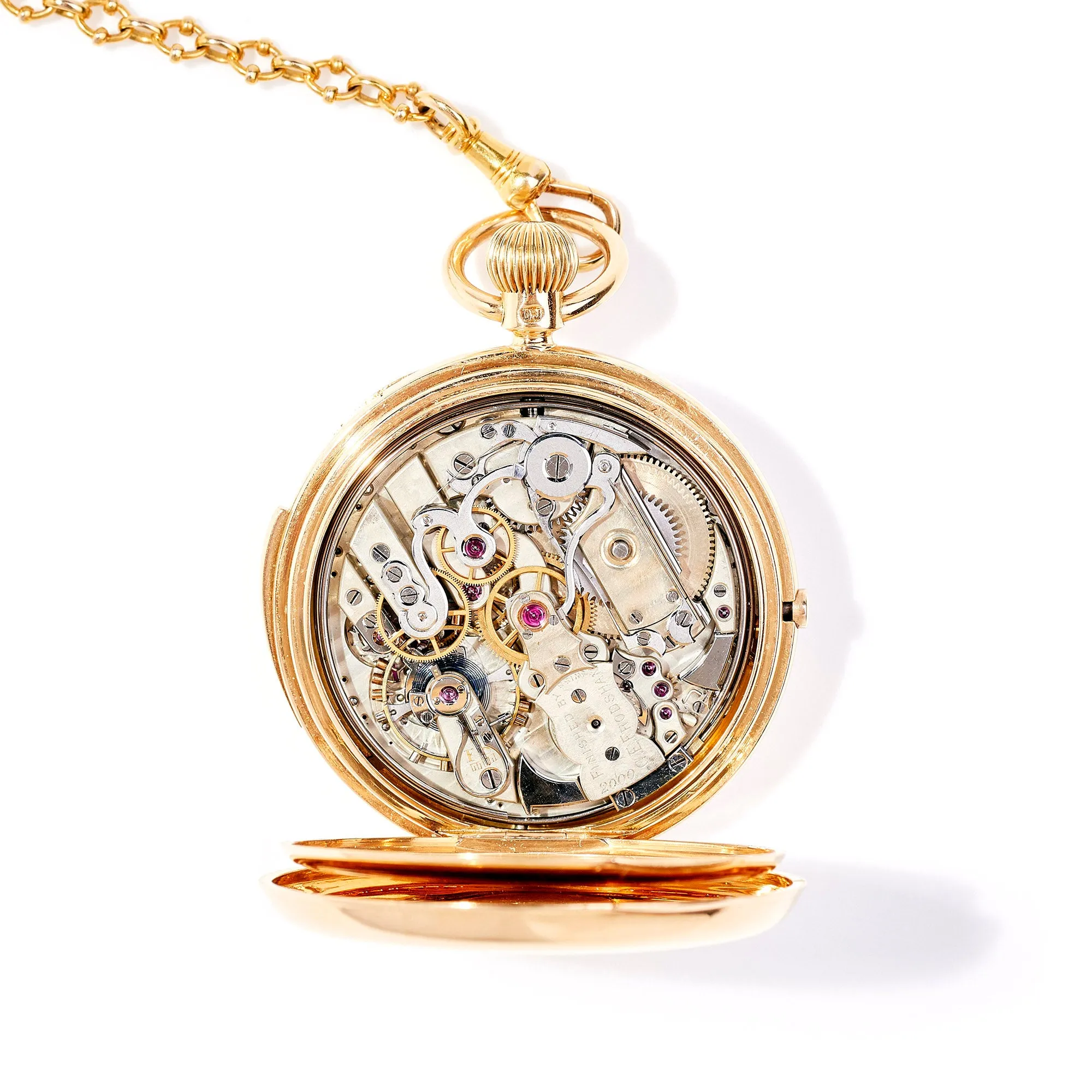 G. E. Frodsham & Co. 44mm Chronograph with Chain, c. 1890