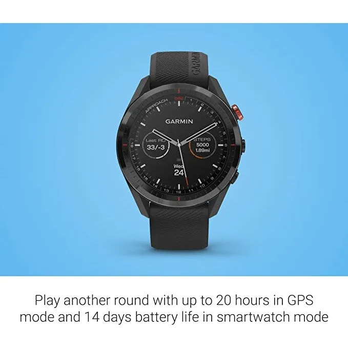 Garmin Approach S62 Golf GPS Watch