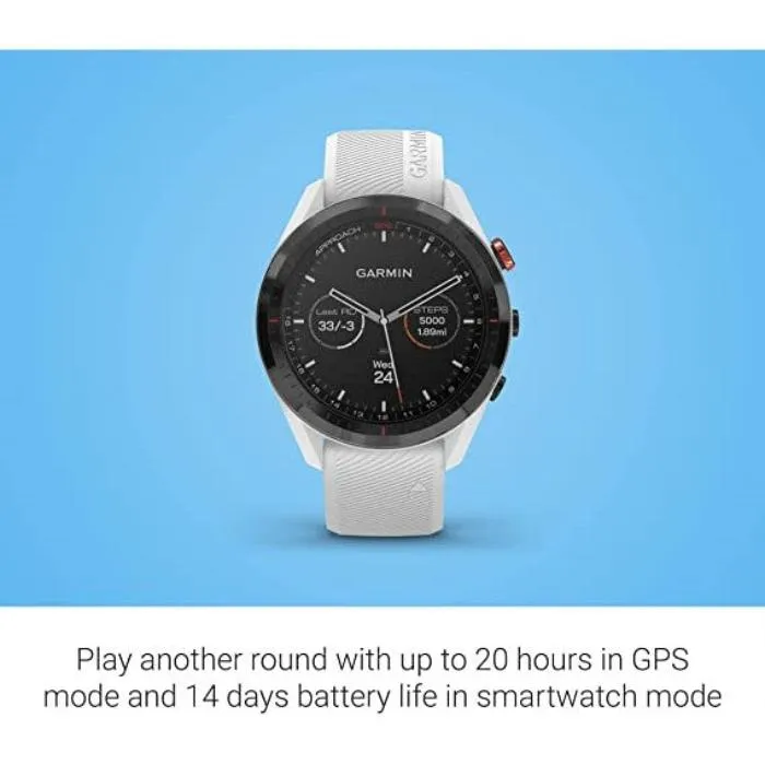 Garmin Approach S62 Golf GPS Watch