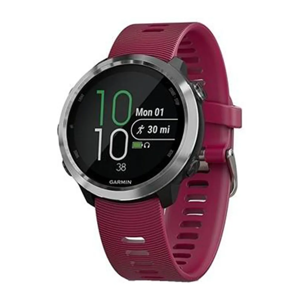 Garmin Forerunner 645 Music Cerise Band Wrist-Based Heart Rate Dial Smart Watch - 010-01863-21