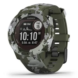 Garmin Instinct Solar Camo Edition GPS Watch- Camo (Refurbished Grade-C)
