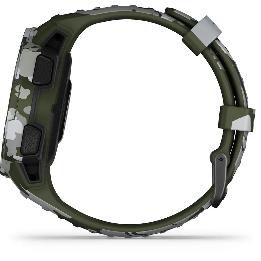 Garmin Instinct Solar Camo Edition GPS Watch- Camo (Refurbished Grade-C)