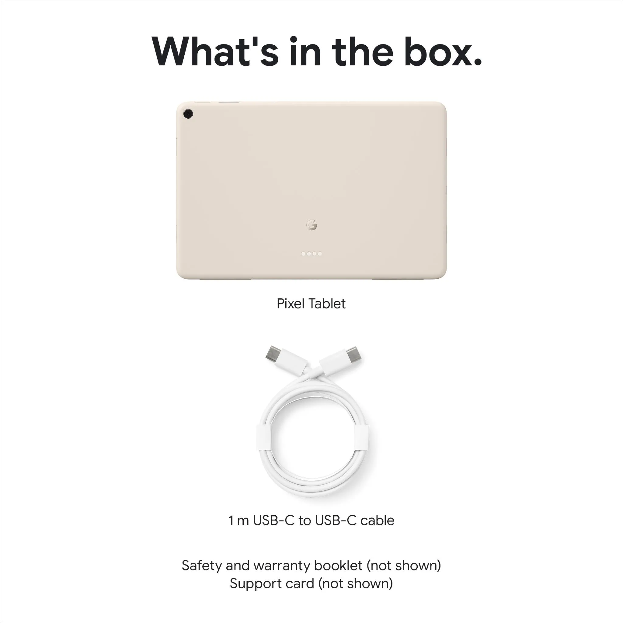 Google Pixel Tablet 128GB (Porcelain)