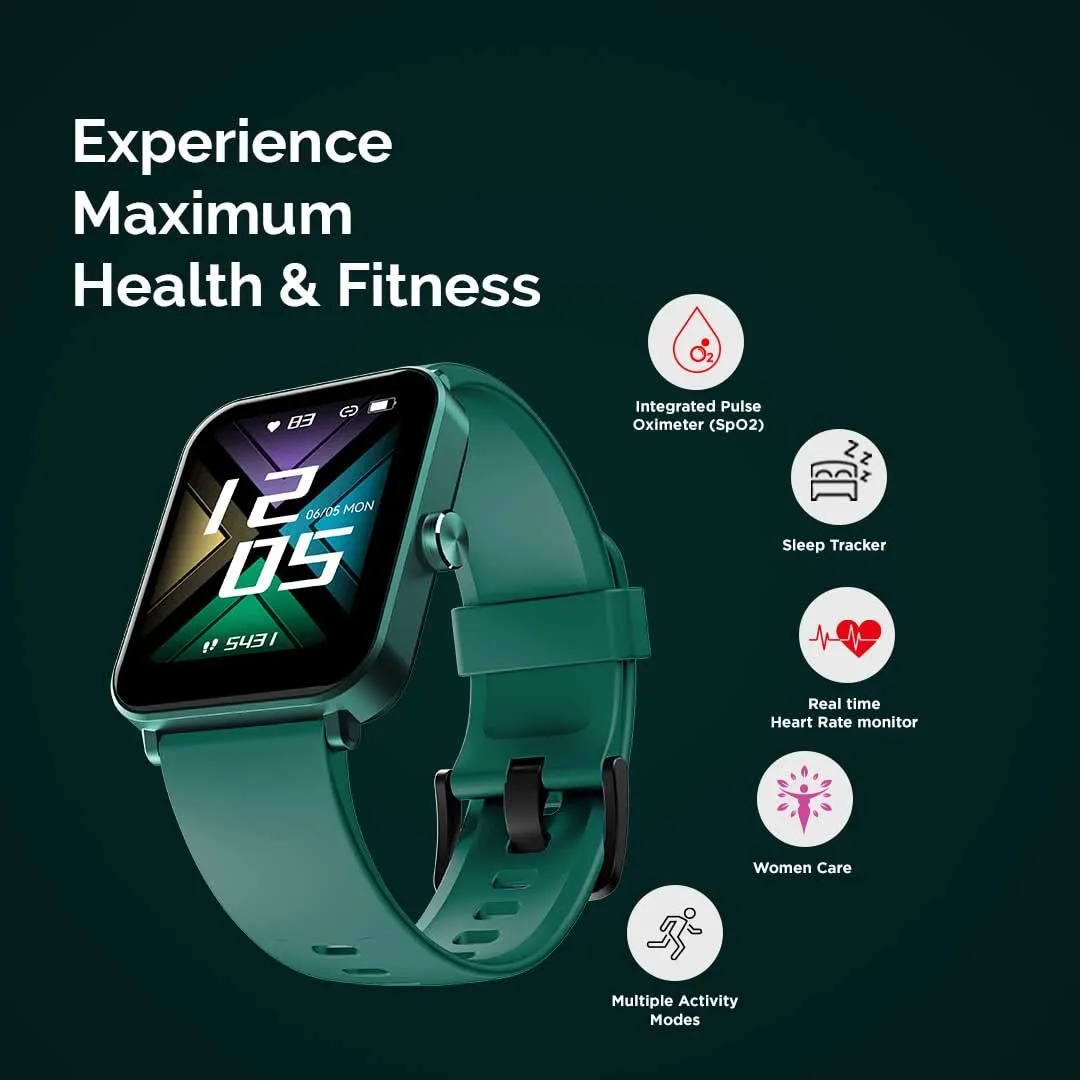 GOQii Insure  5 lakhs Health Insurance with Smart Vital Max (Green) and 3 Months Personal Coaching