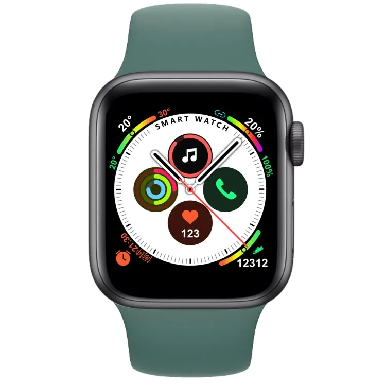 H55Pro 1.4 inch TFT Screen Smart Bluetooth Watch, Support Sleep Monitor / Heart Rate Monitor / Blood Pressure Monitor, Style: Silicone Strap(Green)