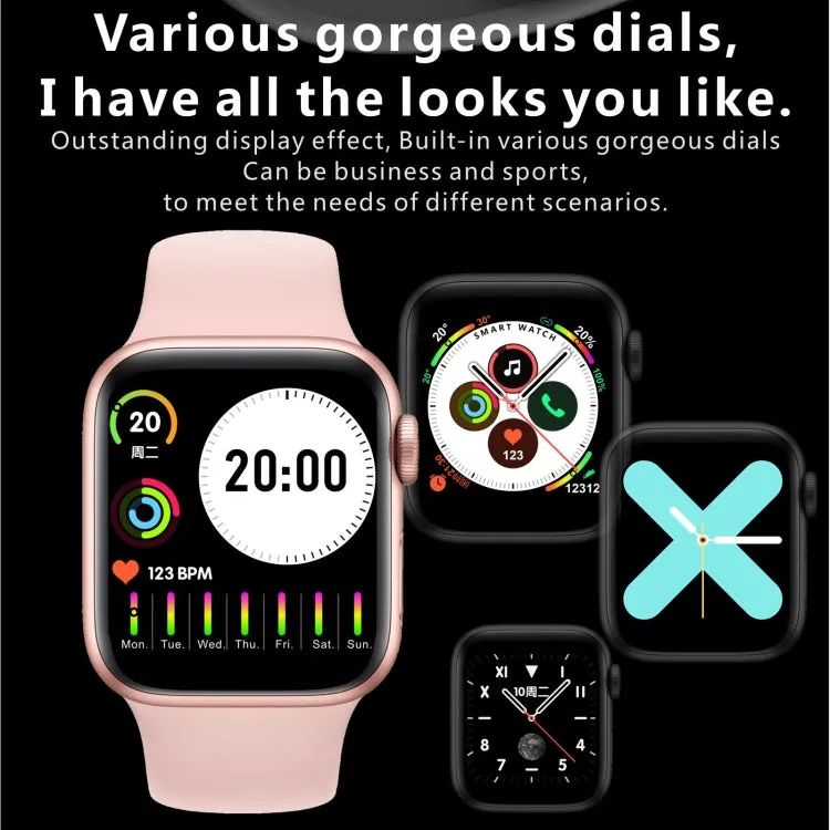 H55Pro 1.4 inch TFT Screen Smart Bluetooth Watch, Support Sleep Monitor / Heart Rate Monitor / Blood Pressure Monitor, Style: Silicone Strap(Green)