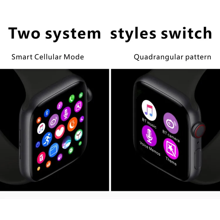 H55Pro 1.4 inch TFT Screen Smart Bluetooth Watch, Support Sleep Monitor / Heart Rate Monitor / Blood Pressure Monitor, Style: Silicone Strap(Green)