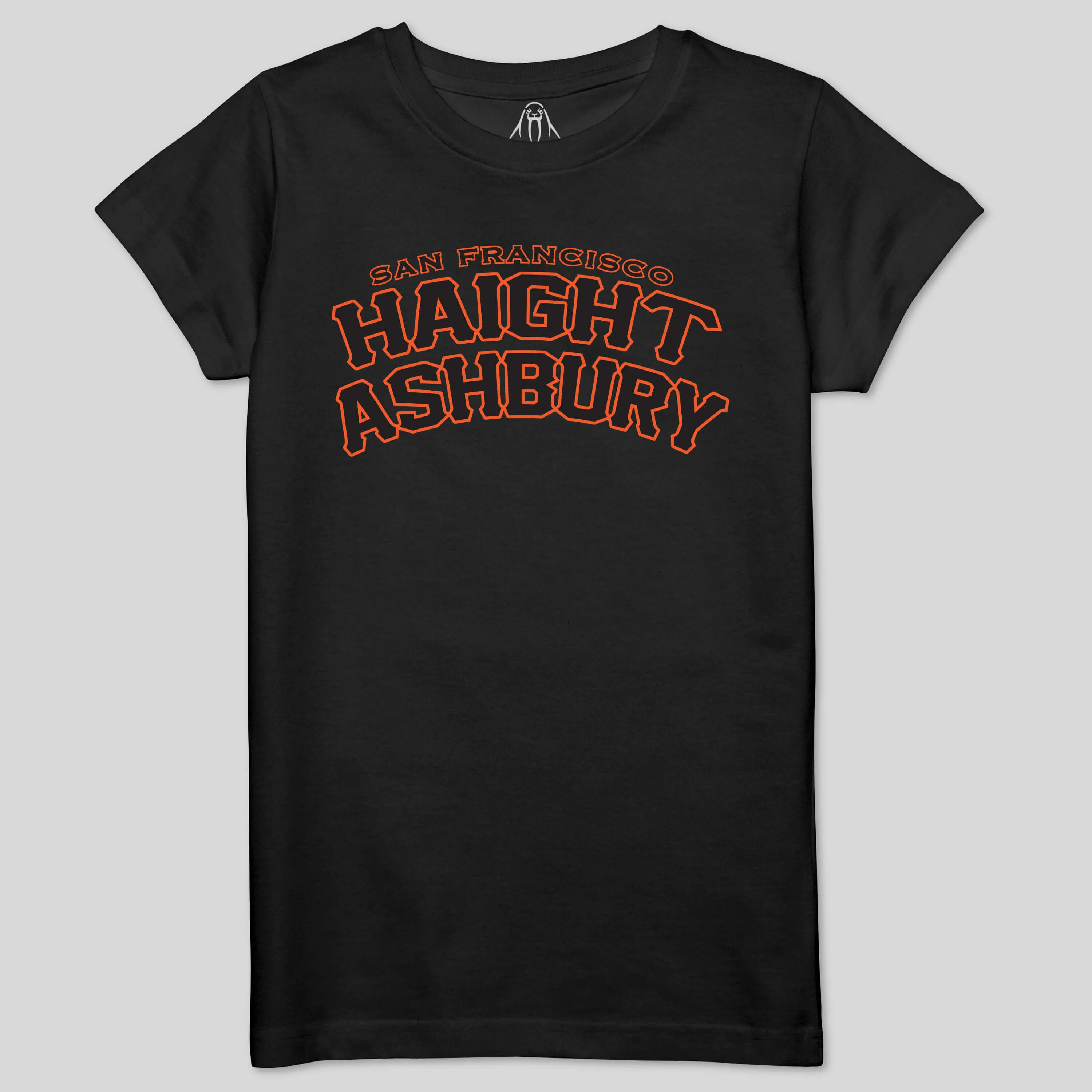 HAIGHT ASHBURY WOMEN'S CREW TEE