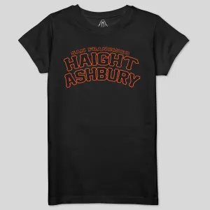 HAIGHT ASHBURY WOMEN'S CREW TEE