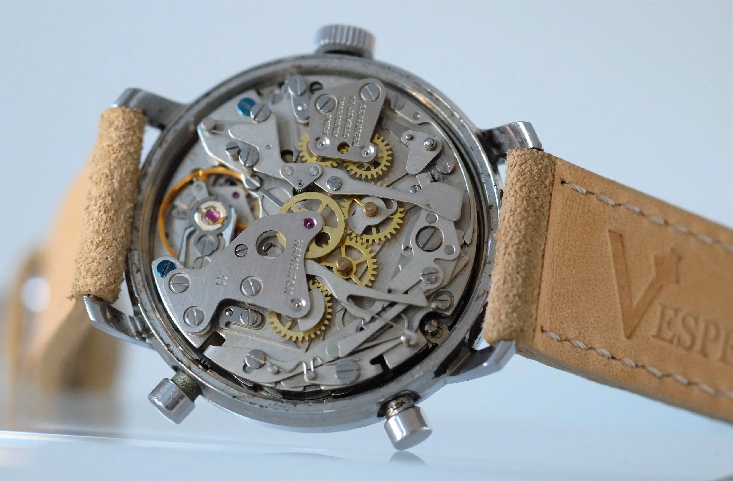 Hamilton "Chrono-Matic" with Blue Dial