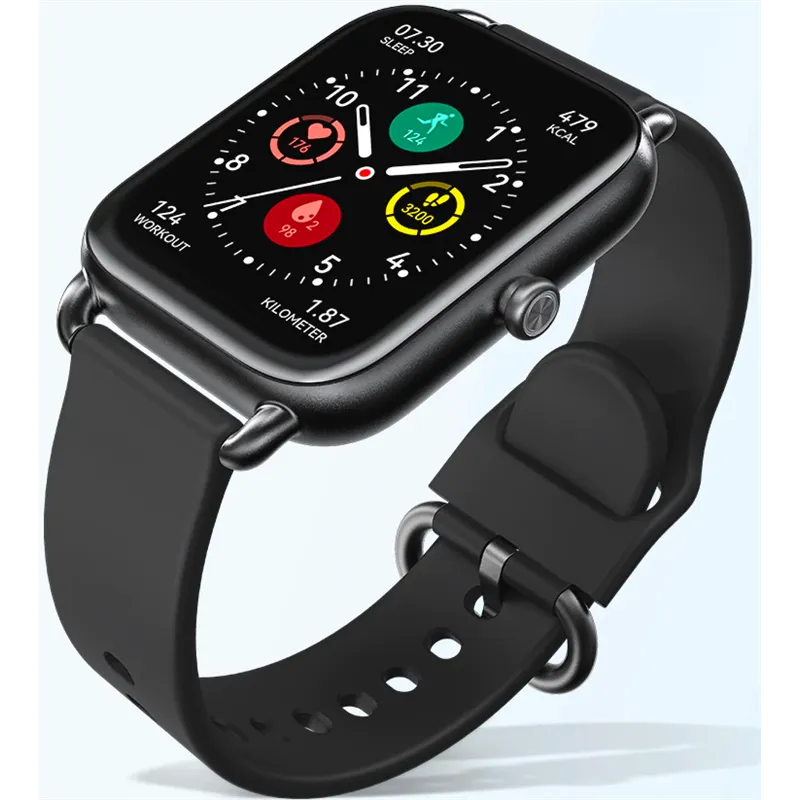 Haylou RS4 AMOLED HD Display, Waterproof, Bluetooth Smartwatch - Black