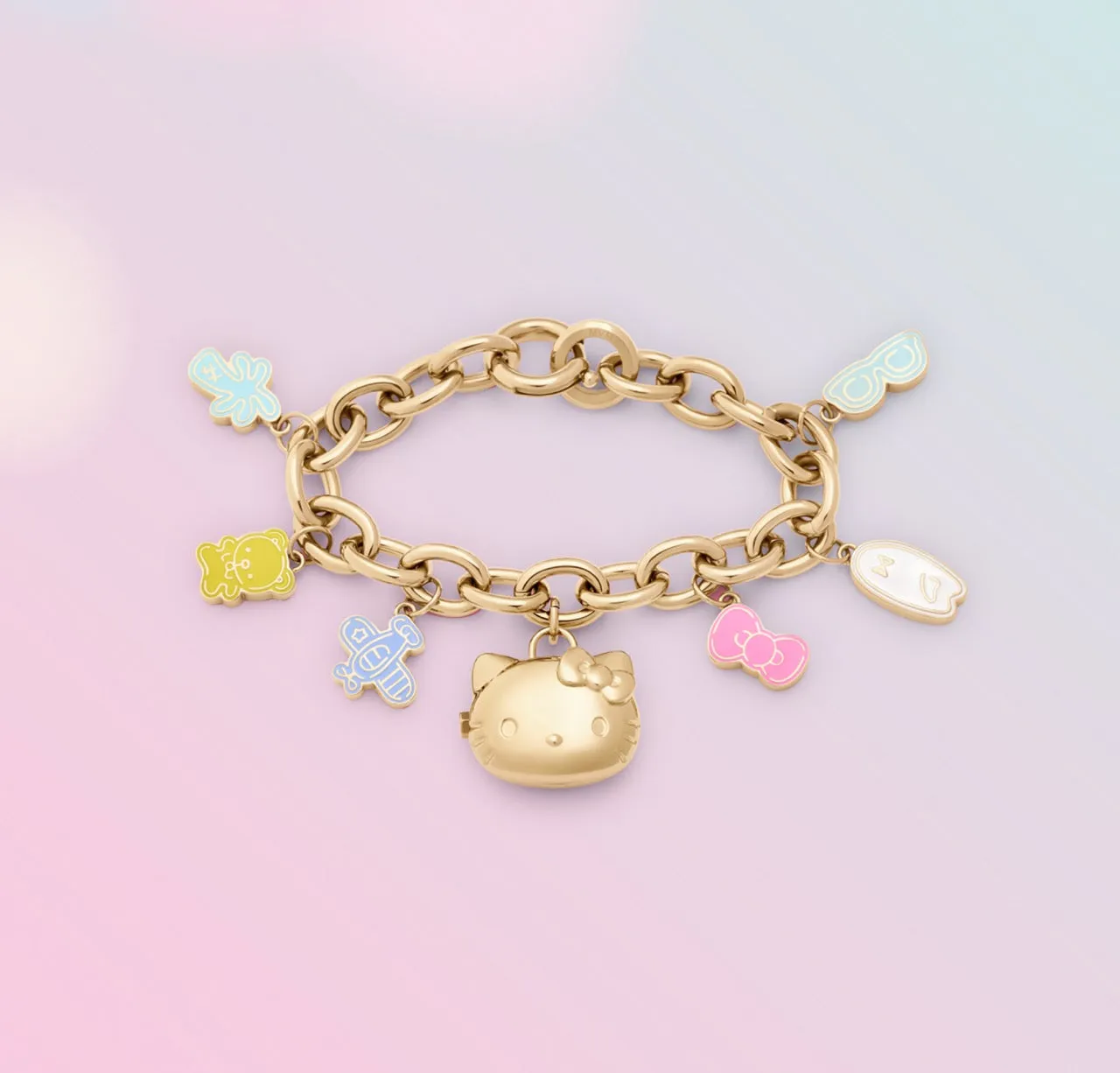 Hello Kitty x MVMT 50th Anniversary Charm Bracelet Watch