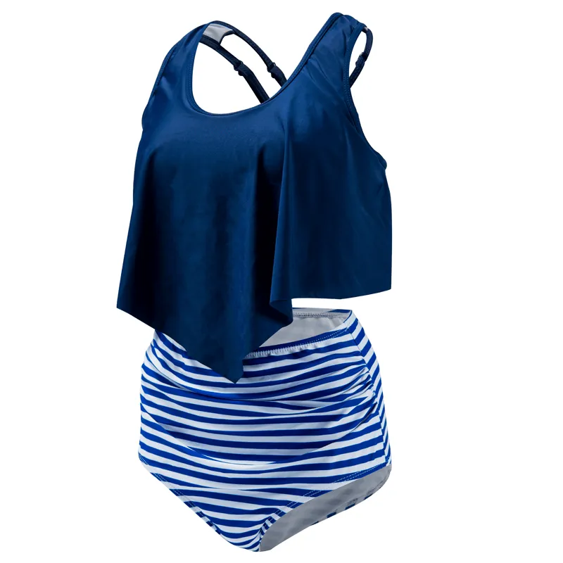 High-Rise Ruffle Bikini Set  Stylish and Comfortable Swimwear