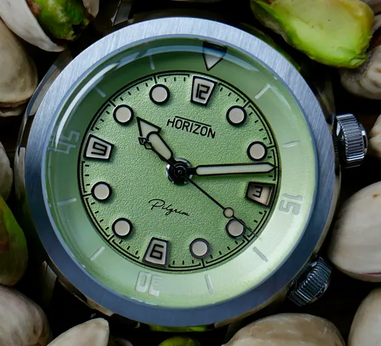 HORIZON WATCHES Pilgrim Pistachio Limited Edition