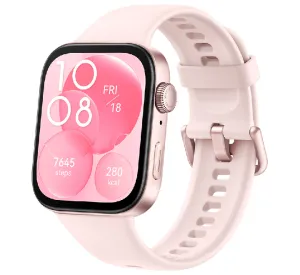 Huawei WATCH FIT 3 Smart Watch Ultra-Slim Design 1.82" AMOLED Display (Pink)