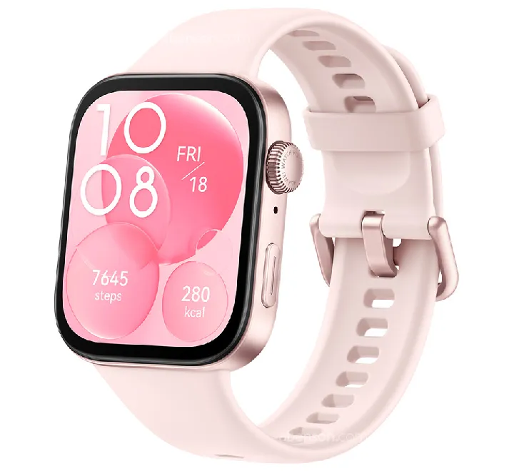 Huawei WATCH FIT 3 Smart Watch Ultra-Slim Design 1.82" AMOLED Display (Pink)